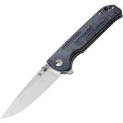 Kizer 4543N7 Justice Linerlock Knife Denim Handles