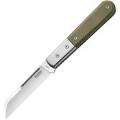 LionSTEEL CK0115CVG Barlow Knife Dom Green Micarta Handles