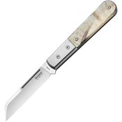 LionSTEEL CK0115RM Barlow Knife Dom Ram's Horn Handles