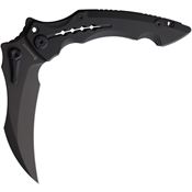 Maxace M20C Hela M390 Black Framelock Knife Black Handles