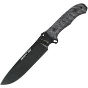 Nieto 4058M Desert Fox Fixed Blade Knife Black/Gray Handles
