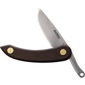 Svord PKMDAMAX Damascus Peasant Mini HardWood Handles