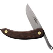 Svord PKDAMAX Damascus Peanut Knife Wood Handles