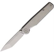 Tactile RTMCTNFL Rockwall Stonewash MagnaCut Tanto Linerlock Knife Stonewashed Handles