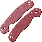 Way of Knife & EDC Gear House R1RDM RAT 1 Scales Micarta Red