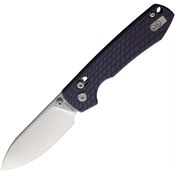 Vosteed A0513 Raccoon Crossbar Lock Knife Purple Handles