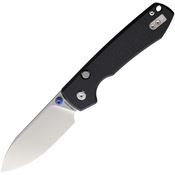 Vosteed A2903 Raccoon Top Linerlock Knife Black Handles