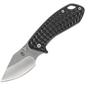 Gerber 3503 Kettlebell Stonewashed Framelock Knife Gray Handles