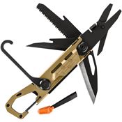 Gerber 3844 Stake Out Multitool Champagne Handles