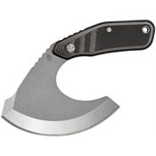 Gerber 3936 Downwind Ulu Fixed Blade Knife Gray Handles