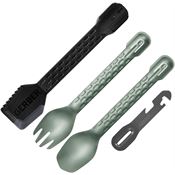 Gerber 1072329 CompIEAT Utensil Set Gray Handles