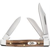 Case XX 25144 Stockman Knife Zebra Wood Handles