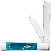 Case XX 25583 Razor Knife Caribbean Blue Handles