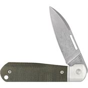 Case XX 42231 Highbanks Stonewashed Slip Joint Knife Green Handles
