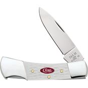 Case XX 60199 Lockback Knife White SparXX Handles