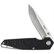 Case XX 75684 TecX Linerlock Knife Black Handles