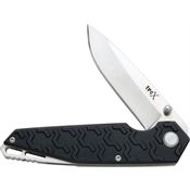 Case XX 75685 TecX TS-1 Linerlock Knife Black Handles