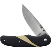 Case XX 75695 TecX Satin Linerlock Knife Black G10 Handles