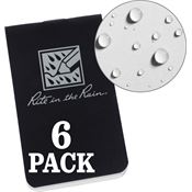 Rite in the Rain OTG771 OTG Notebook Black- 6pk