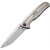 We 01J4 601X Framelock Knife Gray Handles