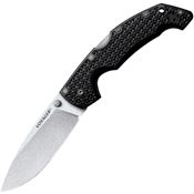 Cold Steel 29AB Large Drop Point Voyager Lockback Knife Black Handles