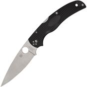 Spyderco 244PBK Native Chief Lockback Knife Black Handles