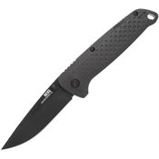 SOG 13110143 Adventure Lockback Knife Black Handles