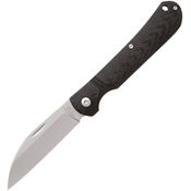 Bear & Son 484CF Satin Slip Joint Knife Carbon Fiber Handles