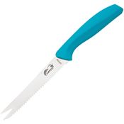 Gatco 70104 Tomato Knife Teal Zytel Handles