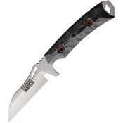 Dawson 84059 Revelation Fixed Blade Knife Black/Gray Handles