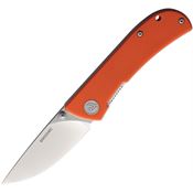 Eikonic 220SOR Fairwind Satin Linerlock Knife Orange Handles