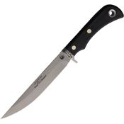 Knives Of Alaska 00824FG Magnum Boar Hunter D2 Fixed Blade Knife Black Handles