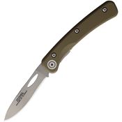 Knives Of Alaska 00395FG Hunter Linerlock Knife OD Green G10 Handles