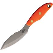 Knives Of Alaska 00822FG Yukon 1 Fixed Blade Knife Orange Handles