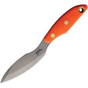 Knives Of Alaska 00823FG Yukon 2 Fixed Blade Knife Orange Handles