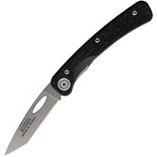 Knives Of Alaska 00902FG Defender Tanto Linerlock Knife no Clip Black Handles