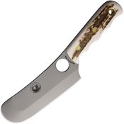 Knives Of Alaska 00002FG Brown Bear Fixed Blade Knife Stag Handles