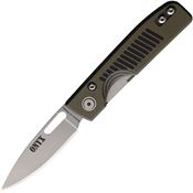 Knives Of Alaska 00795FG Onyx Linerlock Knife Black/OD Green Handles