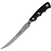 Knives Of Alaska 00315FG Steelheader Fixed Blade Knife Black Handles