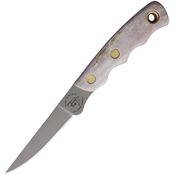 Knives Of Alaska 00115FG Jaeger Fixed Blade Knife Stag Handles