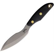 Knives Of Alaska 00820FG Yukon 1 Fixed Blade Knife Black Handles