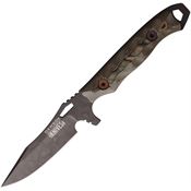 Dawson 16777 Smuggler Black Apocalyptic Fixed Blade Knife Camo Ultrex Handles