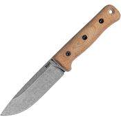 Reiff F5011NCMK F5 Survival Fixed Blade Knife Natural G10 Handles Kydex Sheath