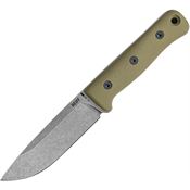 Reiff F5011ODGK F5 Survival Fixed Blade Knife OD Green G10 Handles Kydex Sheath