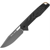 Real Avid RAV7 RAV 7 Assist Open Linerlock Knife Black Handles