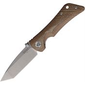 Southern Grind 22334 Spider Monkey Tanto Knife Tan Handles