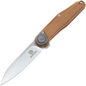 Defcon 6010BR JK Series Leverage Lock Knife Brown Handles