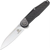 Defcon 6010CB JK Series Leverage Lock Knife Carbon Fiber Handles