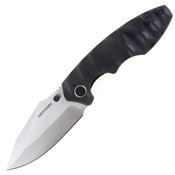 Defcon 004F1 Linerlock Knife Black Handles