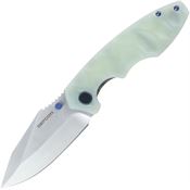Defcon 004F3 Linerlock Knife Jade Handles